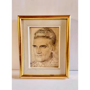 Pencil Portrait - J Brintet